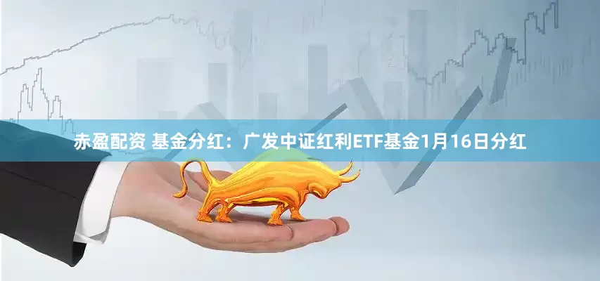 赤盈配资 基金分红：广发中证红利ETF基金1月16日分红